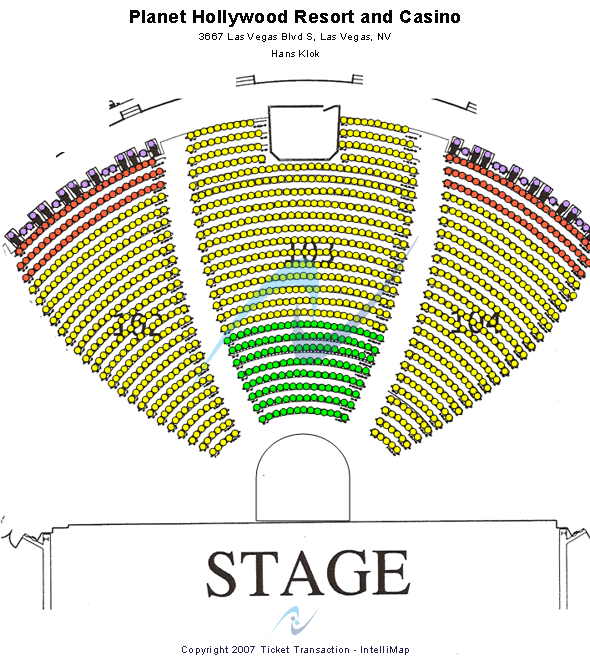 PH Live At Planet Hollywood Scorpions Seating Chart